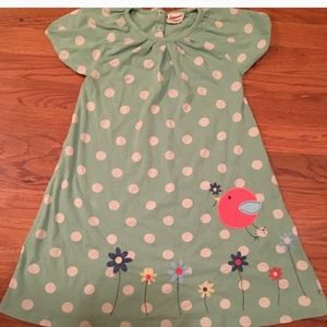 Frugi dress with striped leggings